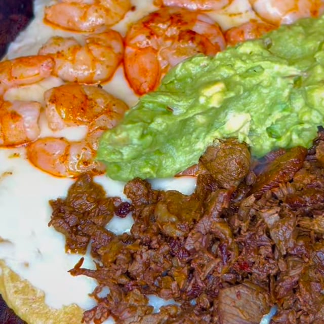 Burrito Surf and Turf.